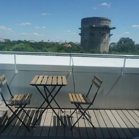 Augartenblick Penthaus 14 - Blick Zum Riesenrad Wina Bagian luar foto
