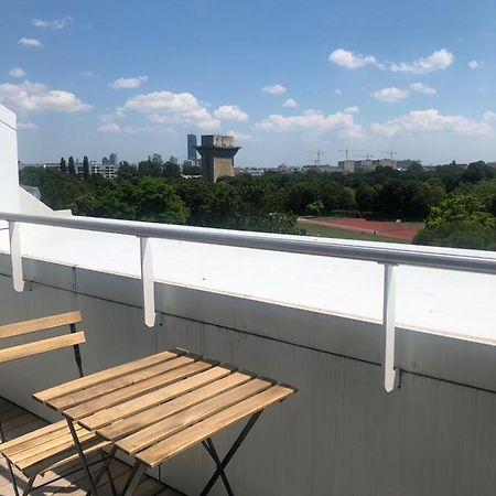 Augartenblick Penthaus 14 - Blick Zum Riesenrad Wina Bagian luar foto