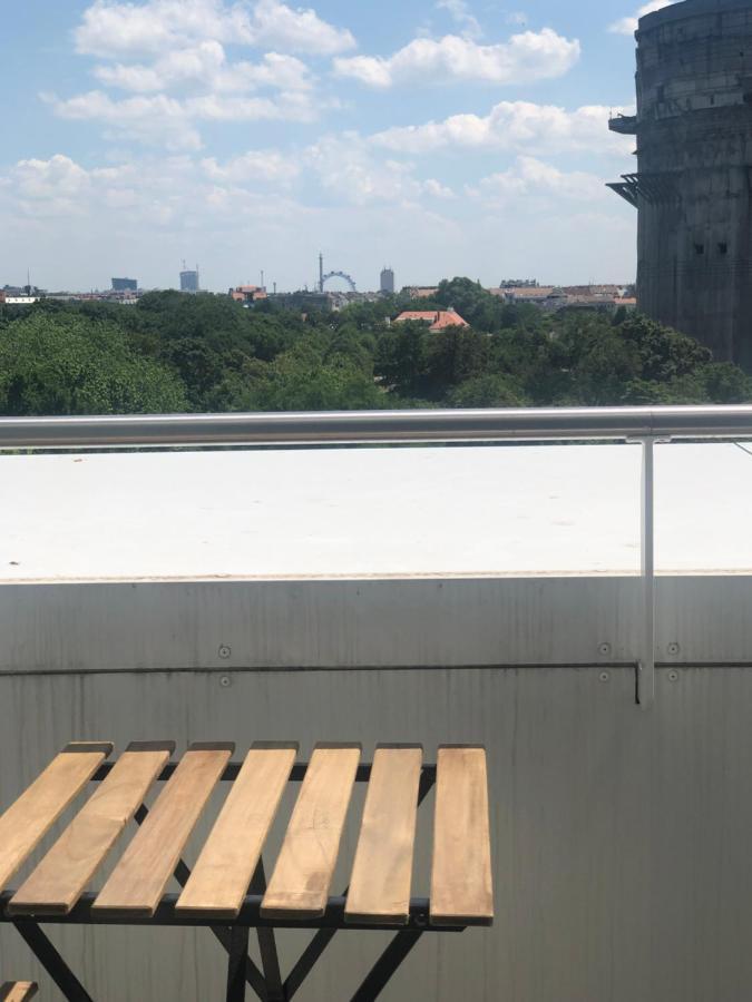 Augartenblick Penthaus 14 - Blick Zum Riesenrad Wina Bagian luar foto