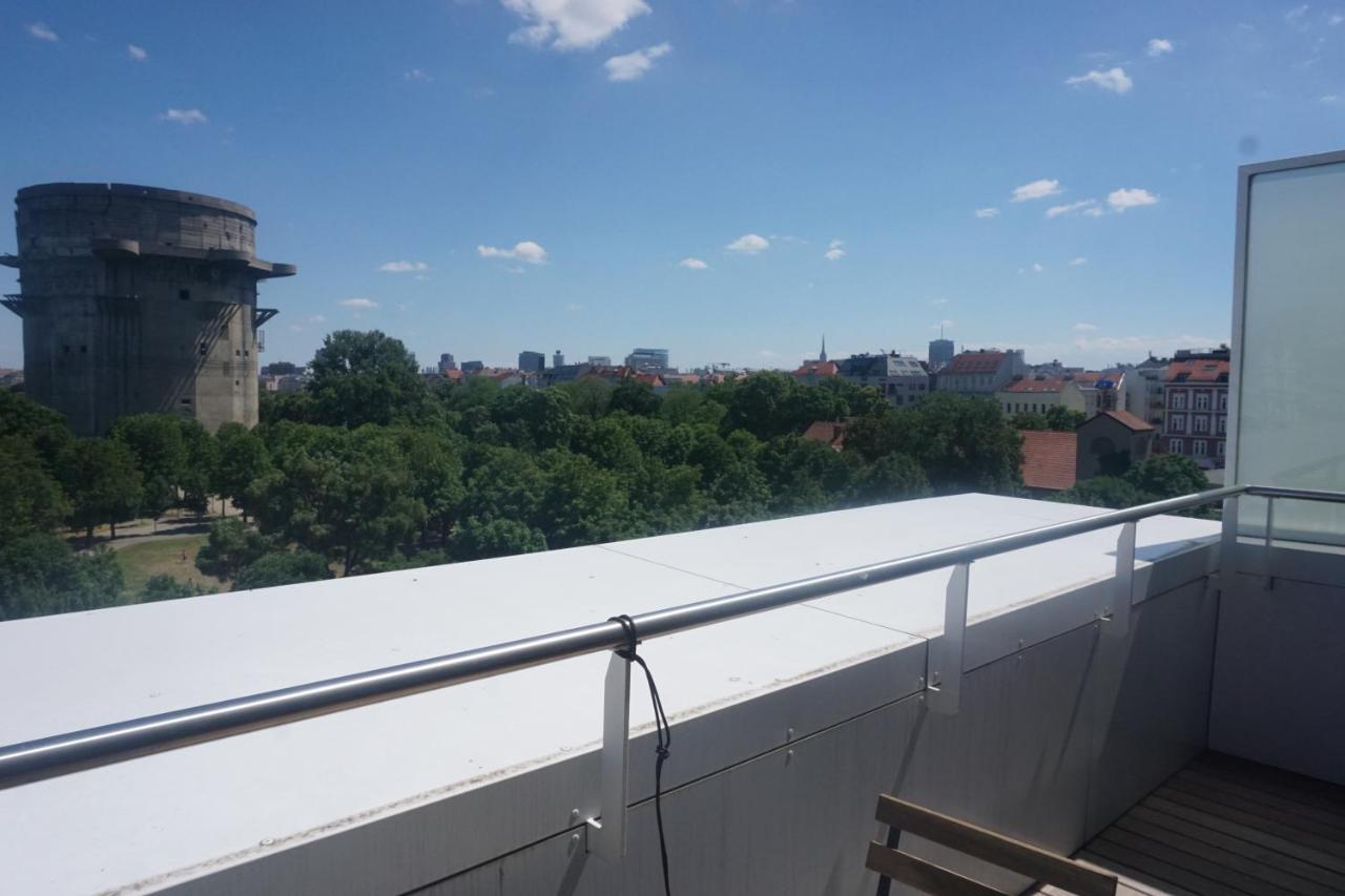 Augartenblick Penthaus 14 - Blick Zum Riesenrad Wina Bagian luar foto