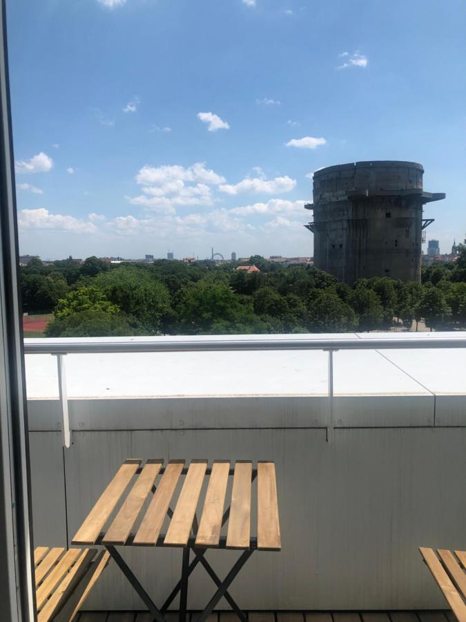Augartenblick Penthaus 14 - Blick Zum Riesenrad Wina Bagian luar foto