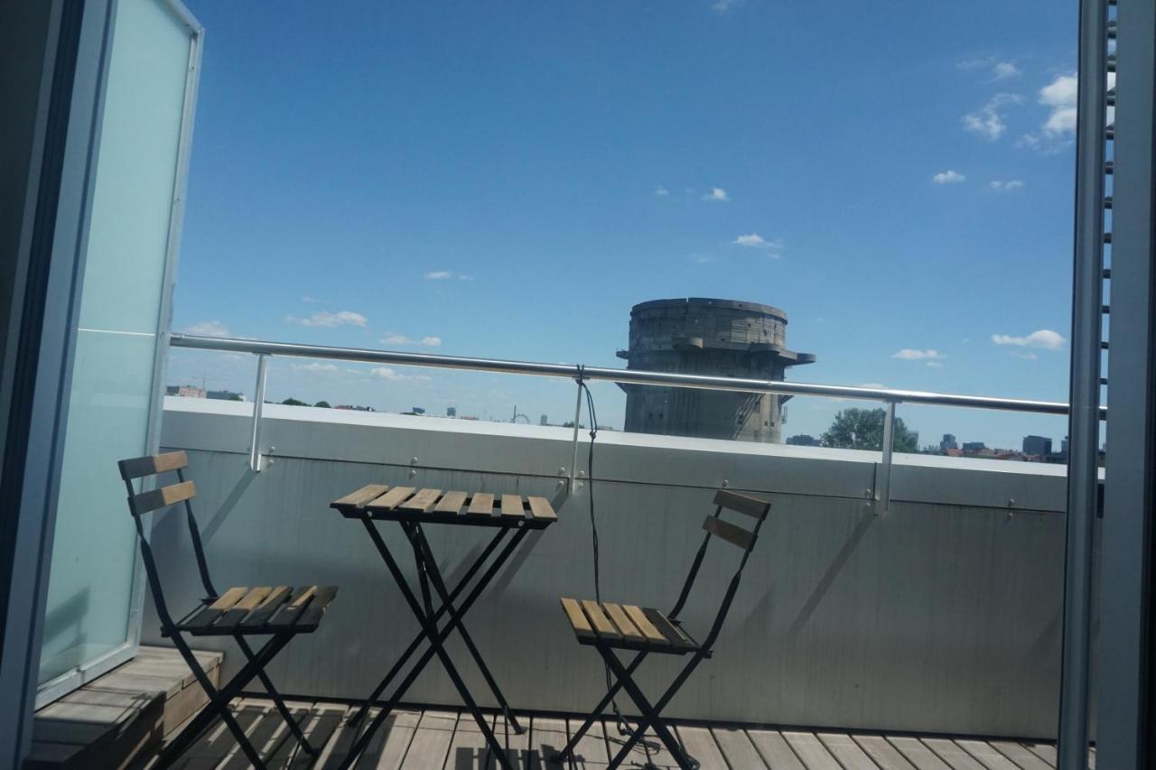 Augartenblick Penthaus 14 - Blick Zum Riesenrad Wina Bagian luar foto