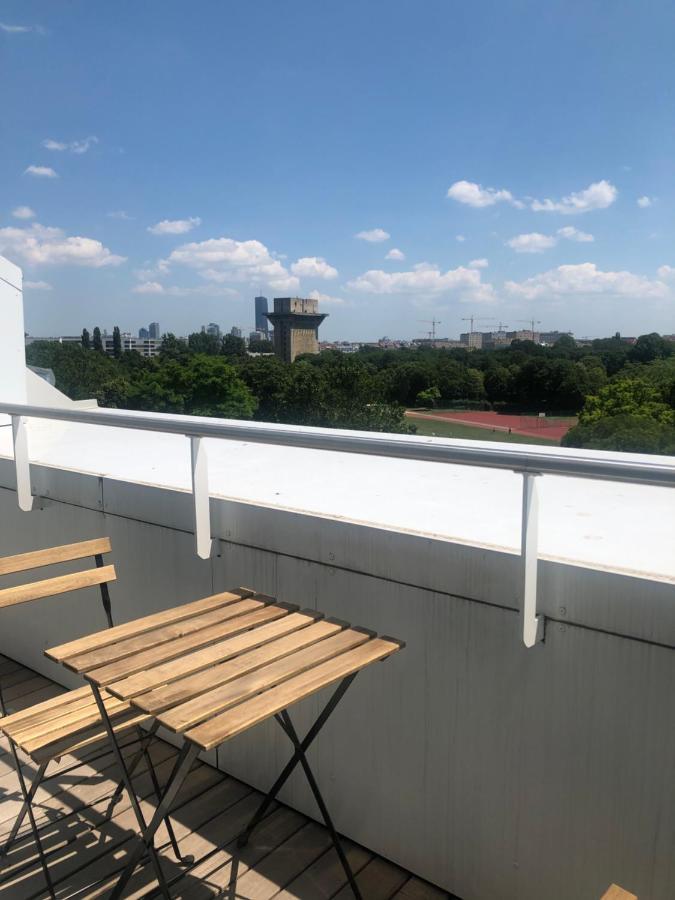 Augartenblick Penthaus 14 - Blick Zum Riesenrad Wina Bagian luar foto